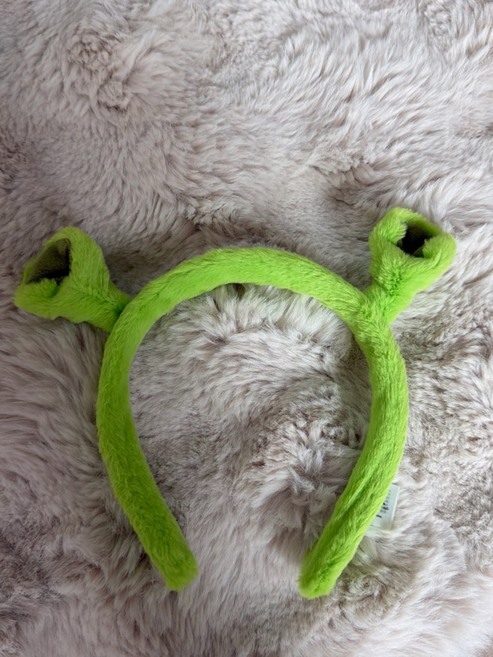 Kids Plush Green Alien Ear Headband